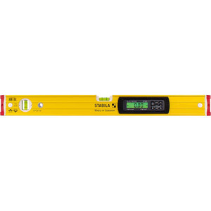STABILA Magnetic 24" Long 3 Vial Box Beam Level Aluminum, Yellow, 1 Plumb & 1 Level Vial 36520 - 37427218