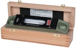 SPI 8" Long, 0.0005" Graduation Sensitivity per 10", 2 Vials, Inspection Block Level Cast Iron, 0.0002" Base Flatness, 1-9/16" Wide 61R-8"-.0005 - 02352763