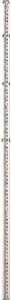 CST/berger Optical Level Aluminum Telescoping Rod 4 Sections, 13 Ft. Overall Length 06-813C - 84334283