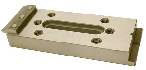 Precise Special Stainless Wire EDM Machine Cut Vise, 2"W x 4.8"L x 0.6"Thick +0.20"H - DV053G5