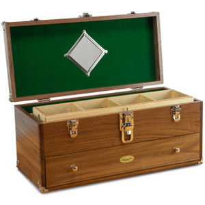 Gerstner 2001AP All Purpose Wood Chest, Natural Walnut - 2001AP-NW