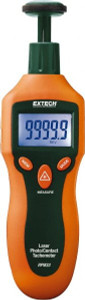 Extech Accurate up to 0.05%, Contact and Noncontact Tachometer 6.2 Inch Long x 2.3 Inch Wide x 1.6 Inch Meter Thick, 2 to 99,999 RPM Measurement RPM33 - 40507790
