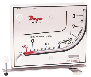 Dwyer Instruments 3% Accuracy, Portable Stand 140°F Max A-612 - 00497776
