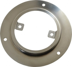 Ashcroft 1/4 Thread, 3-1/2 Dial Diameter, Stainless Steel Case Material, Wall Flange Pressure Gauge Mounting Kit 1% Accuracy, 316 Material Grade 101A164-15 - 56482318