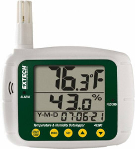 Extech -4 to 144°F, 0 to 100% Humidity Range, Temp Recorder 42280 - 92253038