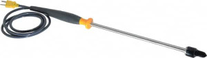 Fluke -320 to 1112°F, K Ruggedized Surface, Thermocouple Probe 80PK27 - 06761209