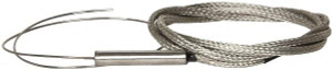 Thermo Electric 0 to 1600°F, J Flexible, Thermocouple Probe 3 Ft. Cable Length, Stripped Ends, 12 Inch Probe Sheath Length, 3 Sec Response Time SF051-421 - 84268291