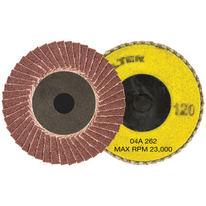 Walter Surface Technologies TWIST™ Flap Disc, 2-1/2" Diameter, 120 Grit - 04A262