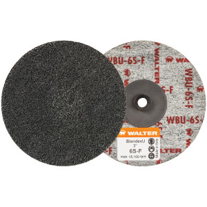 Walter Surface Technologies TWIST BLENDEX U™ Disc, 3" Diameter, Grade 6SF - 04U322