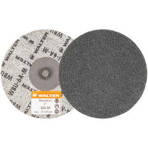 Walter Surface Technologies TWIST BLENDEX U™ Disc, 3" Diameter, Grade 6AM - 04U323