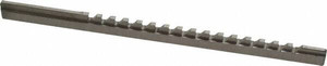 Value Collection 3/32" Keyway Width, Style B, Keyway Broach High Speed Steel, Bright Finish, 3/16" Broach Body Width, 19/64" to 1-11/16" LOC, 6-3/4" OAL 395-1106 - 00300236