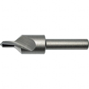 KEO 1/4" 82° 1/4" Body Diam High Speed Steel Combo Drill & Countersink TiCN Finish, 2" OAL, Single End, RH Cut, Plain Edge, 6.4mm Drill Point Diam, 17/32" Drill Point Length 13625 - 42453753
