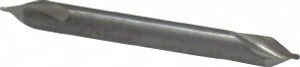 KEO #2/0 60° 1/8" Body Diam Cobalt Combo Drill & Countersink Bright Finish, 1-1/4" OAL, Double End, RH Cut, Plain Edge, 0.025" Drill Point Diam, 0.025" Drill Point Length 10027 - 02194900