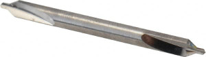 M.A. Ford #1 60° 1/8" Body Diam Solid Carbide Combo Drill & Countersink Bright Finish, 1-1/2" OAL, Double End, RH Cut, Plain Edge, 3/64" Drill Point Diam, 3/64" Drill Point Length 40204680 - 00659052