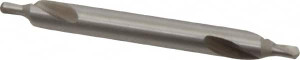 Value Collection #2 82° 3/16" Body Diam Cobalt Combo Drill & Countersink Bright Finish, 1-7/8" OAL, Double End, RH Cut, Plain Edge, 5/64" Drill Point Diam, 5/64" Drill Point Length BC10P0002 - 01047026