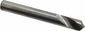 Accupro 0.315" Body Diam, 120°, 63mm OAL, High Performance Solid Carbide Spotting Drill Bright Finish, 20mm Flute Length, 8mm Shank Diam, RH Cut 89699094 - 89699094