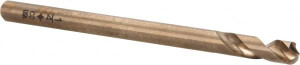 Cleveland Twist Drill 120°, 4" OAL, Cobalt Spotting Drill Gold Finish Finish, 1" Flute Length, 1/4" Shank Diam, RH Cut C26188 - 85189579