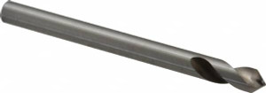 Cleveland Twist Drill 90°, 7-1/8" OAL, High Speed Steel Spotting Drill Bright Finish, 1-5/8" Flute Length, 5/8" Shank Diam, RH Cut C24184 - 63736409
