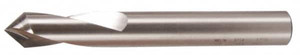 Hertel 90°, 4" OAL, 2-Flute Cobalt Spotting Drill Bright Finish, 1-3/8" Flute Length, 1/2" Shank Diam, RH Cut 10873 - 59918995