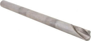 Hertel 120°, 8" OAL, High Speed Steel Spotting Drill Bright Finish, 1-3/8" Flute Length, 1/2" Shank Diam H-8119D127008 - 62793609