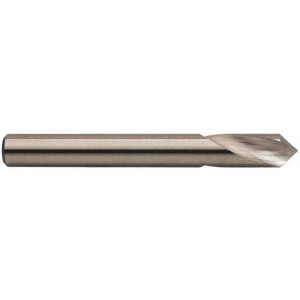 KEO 0.1969" Body Diam, 120°, 60mm OAL, Cobalt Spotting Drill Bright Finish, 15mm Flute Length, 5mm Shank Diam 35623 - 44850352
