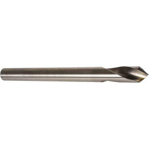 Precision Twist Drill 120°, 6" OAL, High Speed Steel Spotting Drill Bright Finish, 1-3/8" Flute Length, 1/2" Shank Diam, RH Cut 087964 - 78578523
