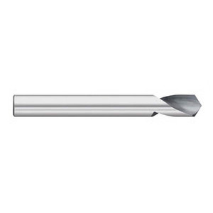 Titan USA Spotting Drills, Body Diameter (Inch): 1/8, Body Diameter (Decimal Inch): 1/8, Drill Point Angle: 120, Spotting Drill Material: Solid Carbide, Spotting Drill Finish/Coating: Uncoated, Overall Length (Inch): 2 TC18808 - 07260094