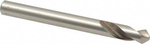 Value Collection 90°, 2-1/2" OAL, High Speed Steel Spotting Drill Bright Finish, 3/4" Flute Length, 1/4" Shank Diam, RH Cut 1944296001400X2 - 01833003
