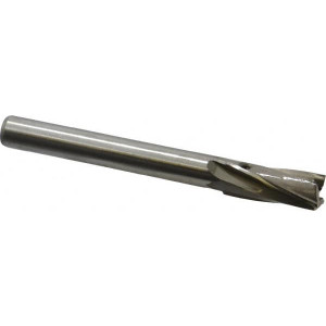 Value Collection 1/2" Diam, 7/16" Shank, Diam, 3 Flutes, Straight Shank, Interchangeable Pilot Counterbore 4-5/16" OAL, 3-1/16" OAL Shank, Bright Finish, High Speed Steel GH8790321 - 08790321