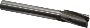 Value Collection 51/64" Diam, 5/8" Shank, Diam, 3 Flutes, Straight Shank, Interchangeable Pilot Counterbore 5-3/8" OAL, 3-7/8" OAL Shank, Bright Finish, High Speed Steel GH8790511 - 08790511