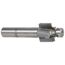 Scientific Cutting Tools 1/2-20" Port, 0.95" Spotface Diam, 5/16" Tube Outside Diam, Plain Pilot, Carbide Tipped Porting Tool 0.454 to 0.5195" Pilot Diam, 3.12" OAL, 0.382" Pilot OAL, 4 Flute, AS 5202, MS 33649, 5 Dash No. MS33649-5S - 00274043