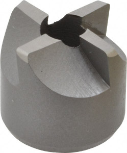 Made in USA 4 Flutes, 11/16" Diam, 1/4" Pilot Hole Diam, High Speed Steel Reverse Counterbore 5/8" OAL, 1/32" Corner Radius, Standard Pilot Ref. 185-5, Oversize Pilot Ref. 186-8 190-8K - 09937343