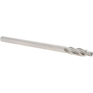 Alvord-Polk Tool Socket-Head Cap Screw Compatible, High Speed Steel Solid Pilot Counterbore Bright (Polished), 5/16" Diam Straight Shank, 0.2165" Pilot Diam, 5.63" OAL 03082 - 43983766