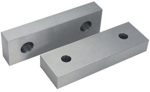 Precise 6-1/8" L X 2" H X 1" Steel Soft Vise Jaws Set - 3900-2298 Precise 6-1/8" L X 2" H X 1" Steel Soft Vise Jaws Set - 3900-2298