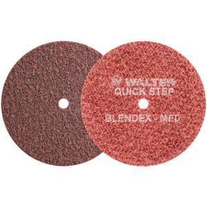 Walter Surface Technologies QUICK-STEP BLENDEX™ Surface Conditioning Disc, 5" Diameter, Grade: Medium - 07R503