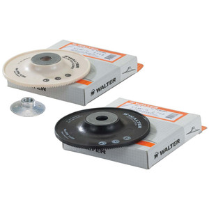Walter Surface Technologies Turbo Backing Pad, 7" Diameter, Flexible - 15M008
