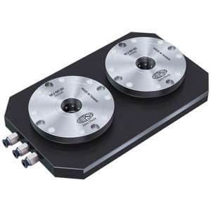 Hold Everything 2-Way Zero Point Clamp Station (250mm Center) FJ-AB05 - Type 100 Chuck - 2S45CM-100P250