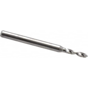 KYOCERA SGS 2.2mm, 130° Drill Point, 1/8" Shank Diam, Regular Spiral Circuit Board Drill Bit 10.16mm Flute Length, 1-1/2" OAL, Series 105 07364 - 02922755
