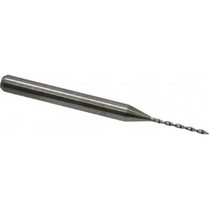 KYOCERA SGS #67, 130° Drill Point, 1/8" Shank Diam, Regular Spiral Circuit Board Drill Bit 10.16mm Flute Length, 1-1/2" OAL, Series 105 07309 - 00902676