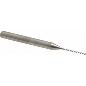 KYOCERA SGS #70, 130° Drill Point, 1/8" Shank Diam, Regular Spiral Circuit Board Drill Bit 10.16mm Flute Length, 1-1/2" OAL, Series 105 07303 - 00902700