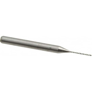 KYOCERA SGS #74, 130° Drill Point, 1/8" Shank Diam, Regular Spiral Circuit Board Drill Bit 8.64mm Flute Length, 1-1/2" OAL, Series 105 07296 - 00902742