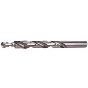 Made in USA 90° Point, Bright Finish, High Speed Steel Step Drill Bit Set 6 Piece, Standard Point, Straight Shank, 3-1/8, 3-1/2, 4, 4-5/8, 5-1/4, 5-7/8" OAL 370S - 01604503