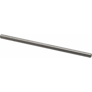 Made in USA 3.70mm, 2-3/4" Long Drill Blank Bright Finish, High Speed Steel, +0.0000 to -0.0005 Diam Tolerance 554145 - 01233709