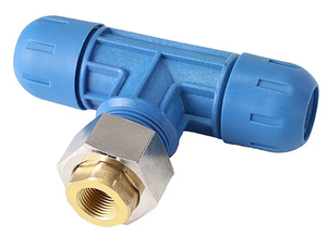 RapidAir FastPipe® 1-1/2" Reduction Tee x 3/4" Female NPT - F4008