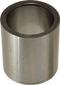 Boneham 1-3/4" Inside Diam, Headless L Drill Bushing Liner 2-1/4" Body Outside Diam, 2-1/2" Liner Length, Steel, Press Fit Installation L14440TK - 07816143