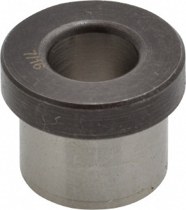 Boneham Type H, 7/16" Inside Diam, Head, Press Fit Drill Bushing 3/4" Body Outside Diam, 1/2" Length Under Head, Steel H488KQ - 07328131