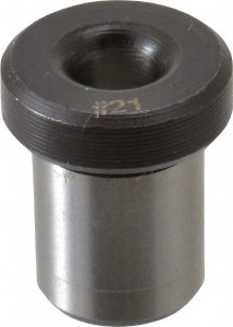 Boneham Type H, No. 21 Inside Diam, Head, Press Fit Drill Bushing 5/16" Body Outside Diam, 3/8" Length Under Head, Steel H206EX - 07621428