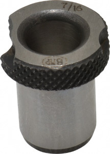 Boneham Type SF, 7/16" Inside Diam, Head, Slip Fixed Drill Bushing 5/8" Body Outside Diam, 3/4" Length Under Head, Steel, LS-TW-2 Compatible SFT4012KQ - 74995697