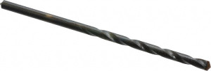 Made in USA 1/8" Carbide-Tipped Regular Spiral Drill Bit 3" OAL, 1/8" Shank Diam W1253 - 71250088