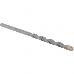 Cle-Line 3/16" Diam, Straight Shank, Carbide-Tipped Rotary & Hammer Drill Bit 1-7/8" Usable Length, 3" OAL C20932 - 57595209